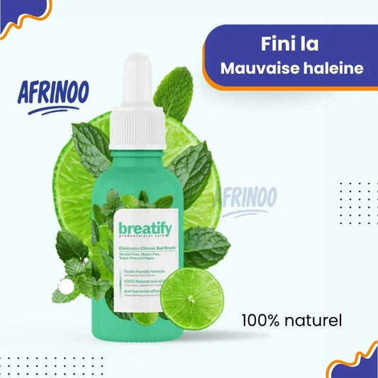 BREATIFY – Élimine la mauvaise haleine rapidement et naturellement